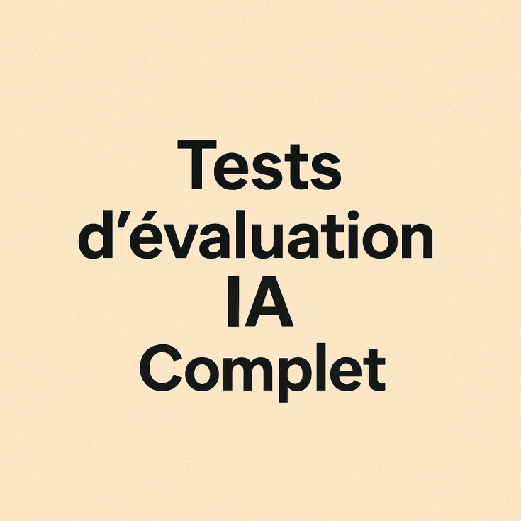 TEST D'EVALUATION IA 699 euros